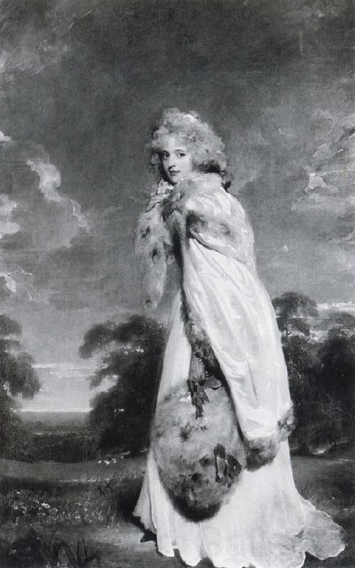 Sir Thomas Lawrence Elizabeth Farren,Later Countess of Derby